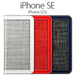 SLG Design iPhone SE Edition Calf Skin Leather Diary レッド