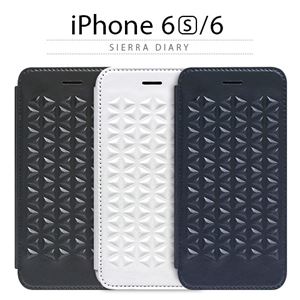 stil iPhone6/6S SIERRA Diary ブラック - 拡大画像