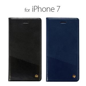 stil iPhone7 DANDY DIARY ブラック - 拡大画像