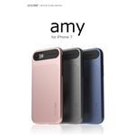 araree iPhone7 Amy ローズゴールド