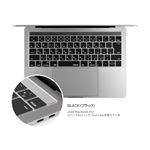 BEFiNE キースキン 2016 MacBook Pro 13＆15インチ Touch BarとTouch ID対応 キーボードカバー ブラック