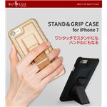 BOB PLUS iPhone7 STAND ＆ GRIP CASE ブラック