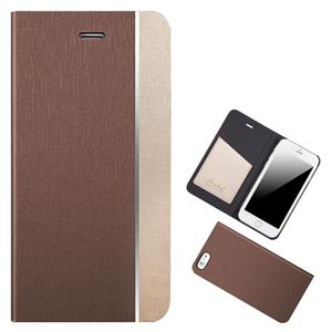 Chabel iPhone6 Metal Line Diary ブラウン