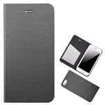 Chabel iPhone6 Plus Metal Square Cover Diary シルバー