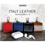 HANSMARE ITALY LEATHER AirPods CASE ブラック