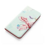 Happymori iPhone7 Dot Scarf Diary ピンクスカーフ