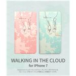 Happymori iPhone7 Walking in the cloud スカイブルー