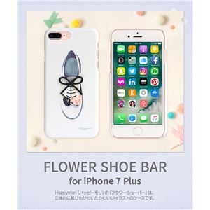 Happymori iPhone7 Plus Flower Shoe Bar オックスフォード