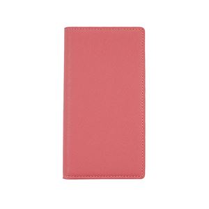 Layblock Xperia XZ Saffiano Flip Case ベビーピンク