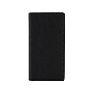 Layblock Xperia XZ Saffiano Flip Case ブラック