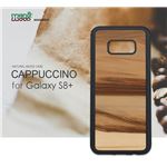 Man＆Wood Galaxy S8 Plus 天然木ケース Cappuccino