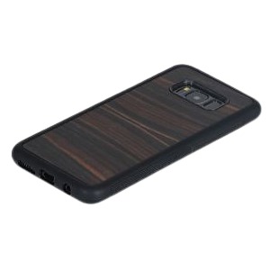 Man＆Wood Galaxy S8 Plus 天然木ケース Ebony