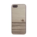 Man＆Wood iPhone5/5s Real wood case Genuine New Terra ブラックフレーム