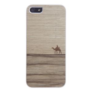 Man＆Wood iPhone5/5s Real wood case Genuine New Terra ホワイトフレーム