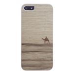 Man＆Wood iPhone5/5s Real wood case Genuine New Terra ホワイトフレーム