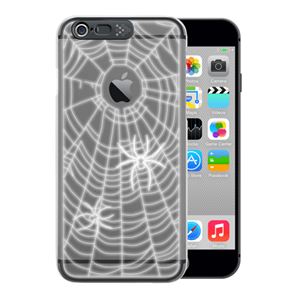 SG iPhone6 i-Clear イルミネーションケース Spider Black