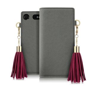 dreampluls Xperia XZ1 Compact Tassel Jacket グレー