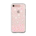 LIGHT UP CASE iPhone 8 / 7 Soft Lighting Clear Case Flower Cherry Blossom (ローズゴールド)