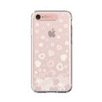 LIGHT UP CASE iPhone 8 / 7 Soft Lighting Clear Case Heart (ローズゴールド)