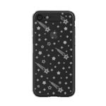 LIGHT UP CASE iPhone 8 / 7 Soft Lighting Clear Case Star (ブラック)