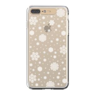 LIGHT UP CASE iPhone 8 Plus / 7 Plus Soft Lighting Clear Case Snow （ゴールド）