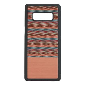 Man & Wood Galaxy Note 8 天然木ケース Browny Check