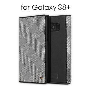 stil Galaxy S8 Plus GENTLEMAN FLIP ブラック