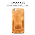 Zenus iPhone 6 Black Burnishing Brown