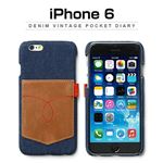 Zenus iPhone 6 Denim Vintage Pocket Bar