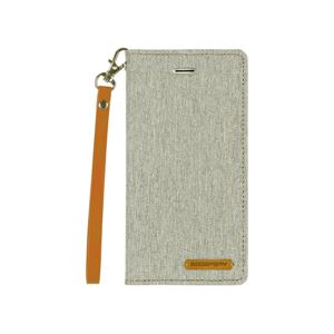 iPhone 8/7 Canvas Flip Case グレー