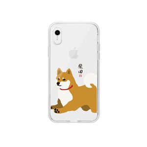 abbi FRIENDS iPhone XR しばたさんクリアケース ジャンプ