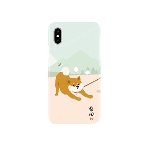 abbi FRIENDS iPhone XS Max しばたさんケース イヤイヤ