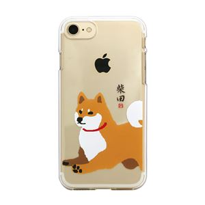 abbi FRIENDS iPhone8／7 しばたさんクリアケース ジャンプ