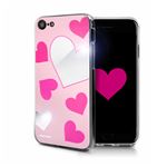 dreamplus iPhone8／7 Heart MIRROR CASE ピンク