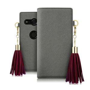 dreamplus Xperia XZ2 Compact Tassel Jacket グレー