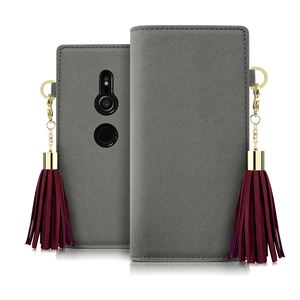 dreamplus Xperia XZ2 Tassel Jacket グレー