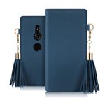 dreamplus Xperia XZ2 Tassel Jacket ネイビー