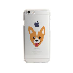 Dparks iPhone6／6s ソフトクリアケース Welsh Corgi