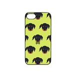 Dparks iPhone8／7 ブラックケース Fashionable Dog ダックスフンド