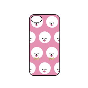 Dparks iPhone8／7 ブラックケース Fashionable Dog ビションフリーゼ