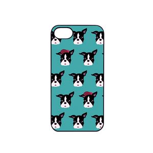 Dparks iPhone8／7 ブラックケース Fashionable Dog フレンチブルドッグ