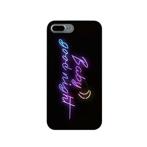 Dparks iPhone8Plus／7Plus Twinkle Case BabyGoodnight ピンク