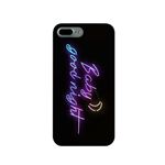 Dparks iPhone8Plus／7Plus Twinkle Case BabyGoodnight ピンク