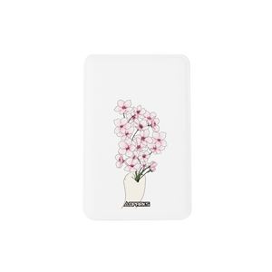 Dparks モバイルバッテリー 5000mAh 桜