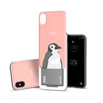 DESIGN SKIN iPhone XS ／ X SLIDER GRAPHIC ペンギン