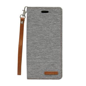 GOOSPERY Galaxy S9 Canvas Flip Case グレー