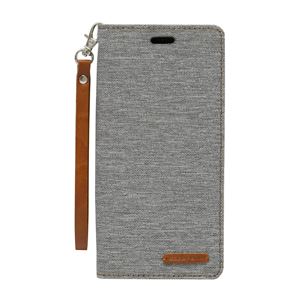 GOOSPERY Galaxy S9+ Canvas Flip Case グレー