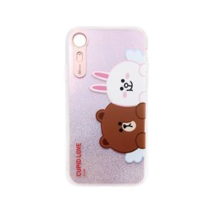 LINE FRIENDS iPhone XR LIGHT UP CASE CUPID LOVE スウィートハート2