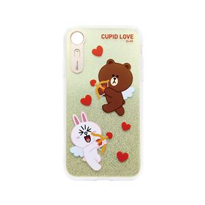 LINE FRIENDS iPhone XR LIGHT UP CASE CUPID LOVE スウィートハート3