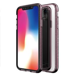 Matchnine iPhone XR BOIDO MIRROR クリアピンクパール